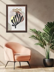 The Art Group Cream Coral Framed Canvas - Image 1 of 3