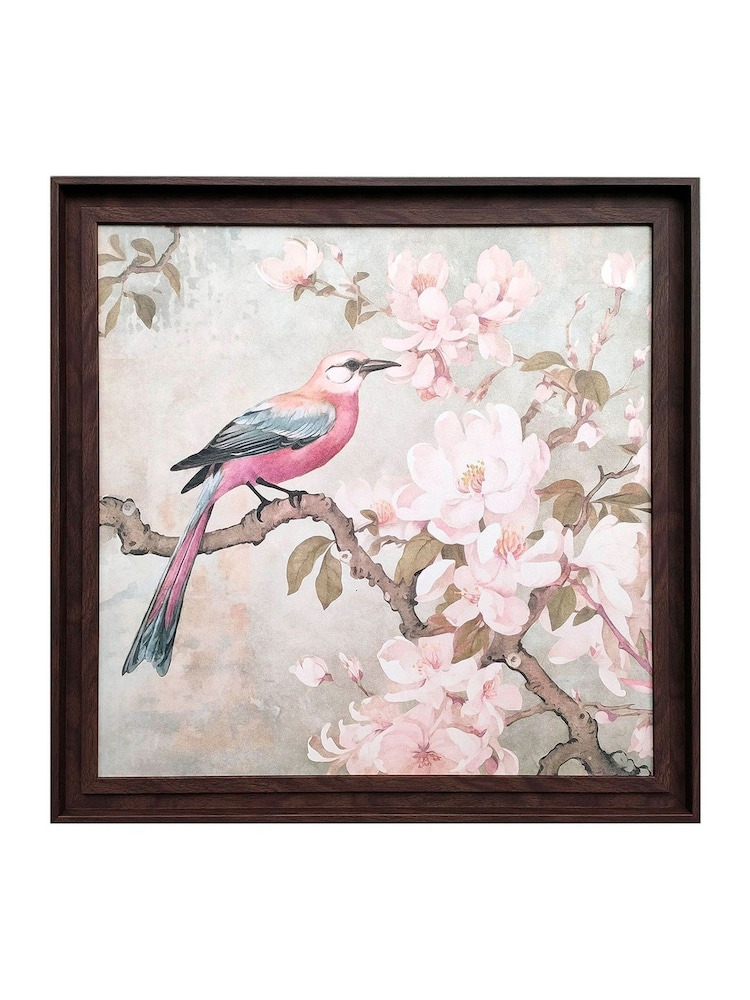 The Art Group Cream Spring Bird Nostalgia Framed Canvas - Image 2 of 4 The Art Group Cream Spring Bird Nostalgia Framed Canvas - Image 2 of 4