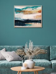 The Art Group Blue Last Evening Light Framed Canvas - Image 1 of 4