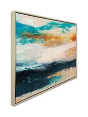 The Art Group Blue Last Evening Light Framed Canvas - Image 2 of 4