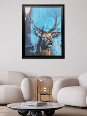 The Art Group Blue Echoes of Solitude Framed Canvas - Image 1 of 3