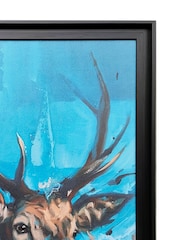 The Art Group Blue Echoes of Solitude Framed Canvas - Image 3 of 3