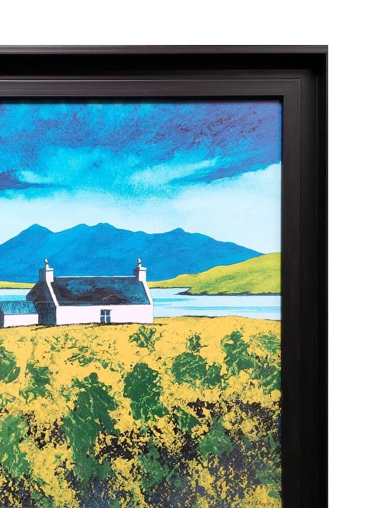 The Art Group Blue Loch Erisort Spring Framed Canvas - Image 3 of 3 The Art Group Blue Loch Erisort Spring Framed Canvas - Image 3 of 3