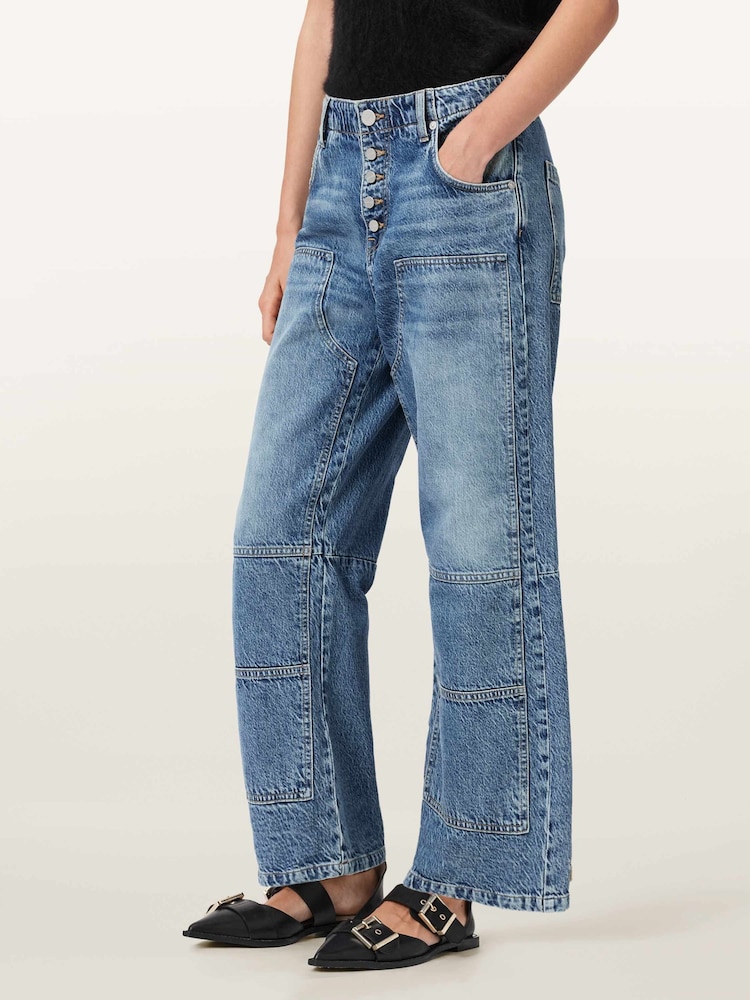 AllSaints Blue Tay Carpenter Jeans - Image 1 of 7