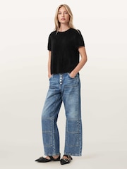 AllSaints Blue Tay Carpenter Jeans - Image 2 of 7