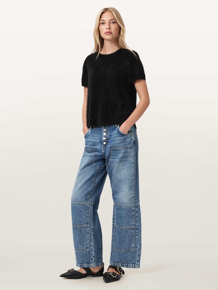 AllSaints Blue Tay Carpenter Jeans - Image 2 of 7