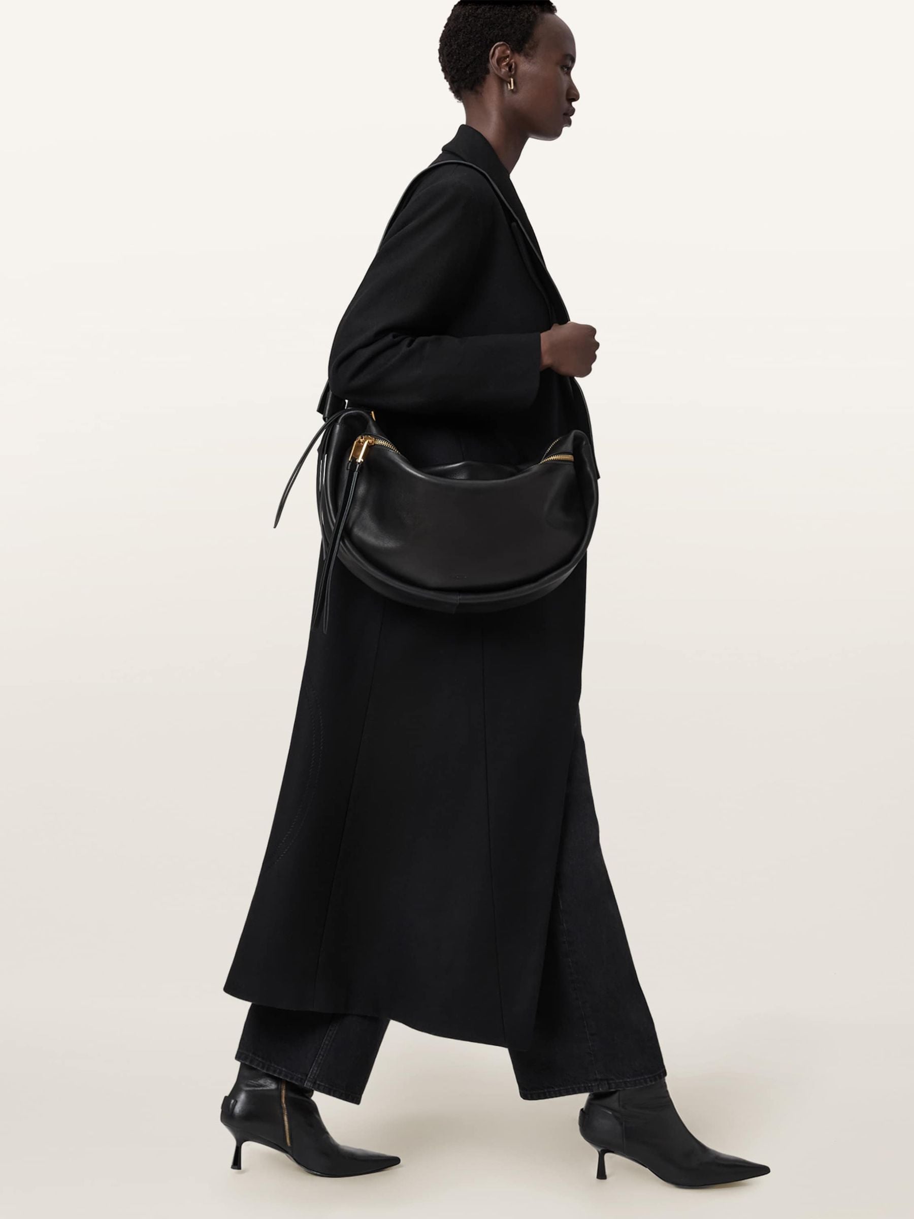 Buy AllSaints Black Noemie Shoulder Bag from Next USA