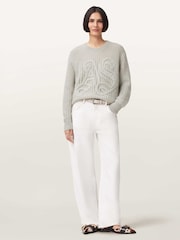 AllSaints Green Chain As Jumper - Image 3 of 8