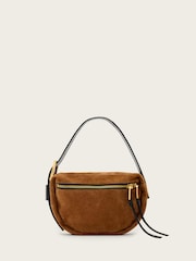 AllSaints Brown Noemie Mini S Shoulder Bag - Image 1 of 6