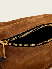 AllSaints Brown Noemie Mini S Shoulder Bag - Image 3 of 6