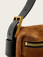 AllSaints Brown Noemie Mini S Shoulder Bag - Image 5 of 6