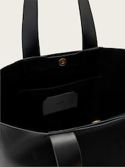 AllSaints Black Alba E/W Tote - Image 2 of 5