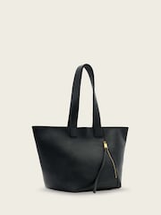 AllSaints Black Alba E/W Tote - Image 3 of 5