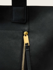 AllSaints Black Alba E/W Tote - Image 4 of 5