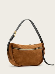 AllSaints Noemie Suede Shoulder Bag - صورة 3 من 5