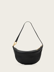 AllSaints Black Luna Micro Bag - Image 1 of 6