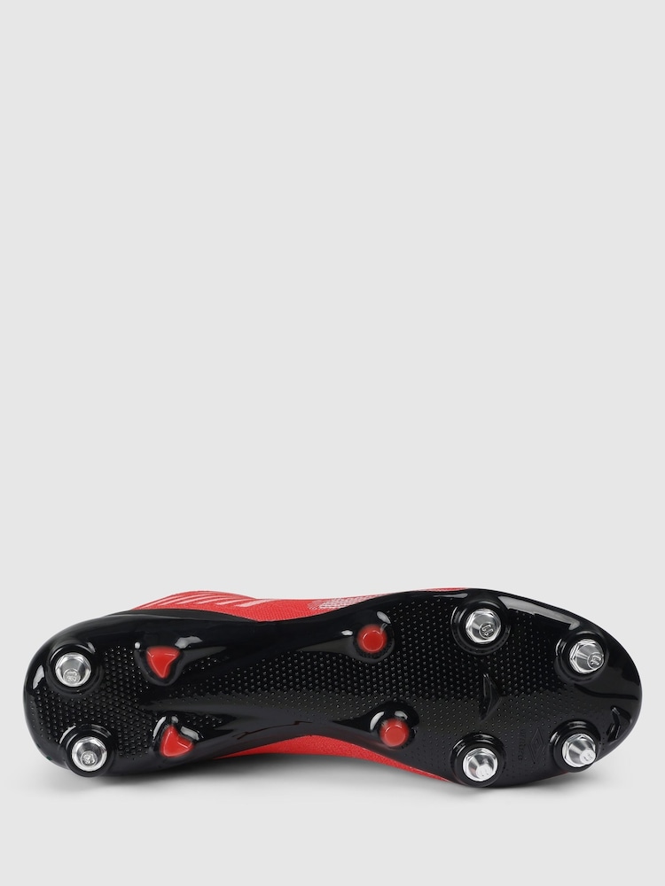 Umbro Red Velocita Decima Pro SG Football Boots - Image 4 of 4 Umbro Red Velocita Decima Pro SG Football Boots - Image 4 of 4