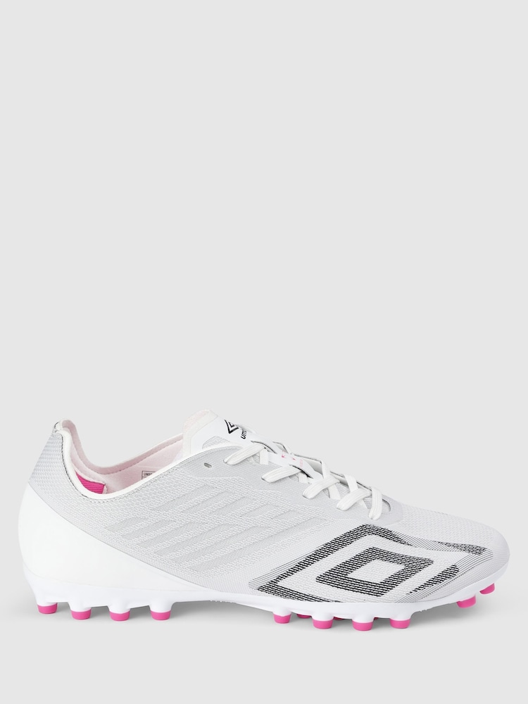 Umbro White Velocita Decima Pro AG Football Boots - Image 1 of 4 Umbro White Velocita Decima Pro AG Football Boots - Image 1 of 4