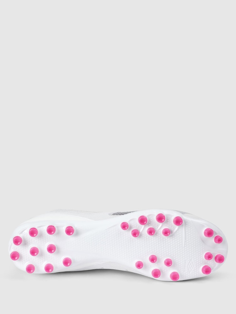 Umbro White Velocita Decima Pro AG Football Boots - Image 4 of 4 Umbro White Velocita Decima Pro AG Football Boots - Image 4 of 4