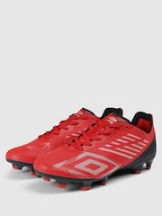 Umbro Red Velocita Decima Pro FG Football Boots - Image 3 of 4