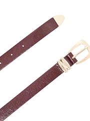 Dune London Red Niah Belt - Image 2 of 3