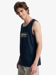 Quiksilver Blue EV Starting Grid Graphic Logo Tank Top - Image 2 of 7