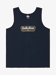 Quiksilver Blue EV Starting Grid Graphic Logo Tank Top - Image 6 of 7