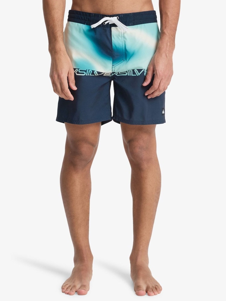 Quiksilver Blue Everyday Half Jam 16" Logo Swim Shorts - Image 2 of 8