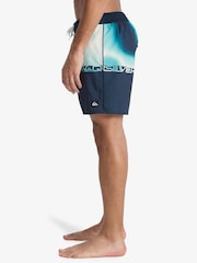 Quiksilver Blue Everyday Half Jam 16" Logo Swim Shorts - Image 4 of 8