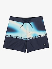 Quiksilver Blue Everyday Half Jam 16" Logo Swim Shorts - Image 7 of 8