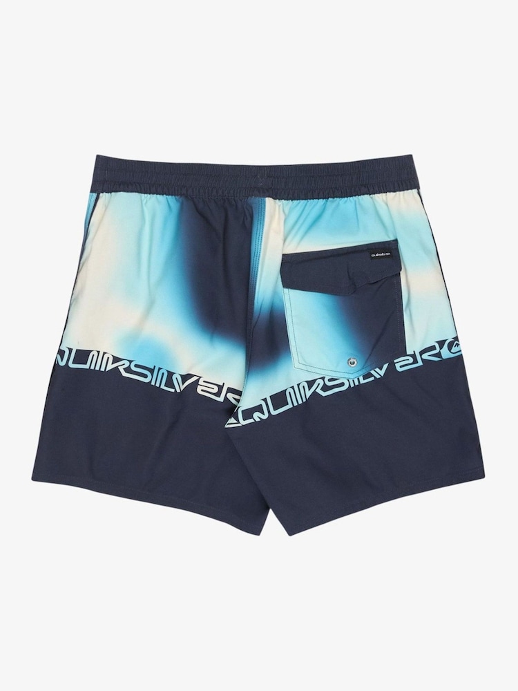 Quiksilver Blue Everyday Half Jam 16" Logo Swim Shorts - Image 8 of 8