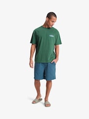 Quiksilver Green Quikglobe T-Shirt - Image 5 of 7