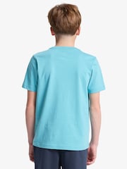 Quiksilver Blue Comp Logo Short Sleeve T-Shirt - Image 4 of 6