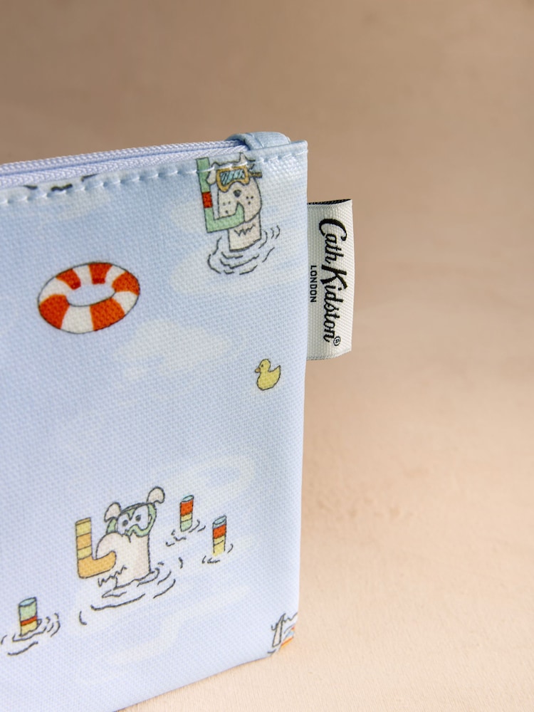 Cath Kidston Blue Stanley Dog Print Zipped Purse - Image 3 of 3
