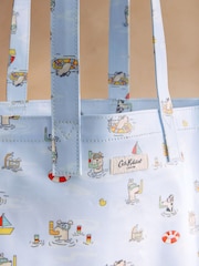 Cath Kidston Blue Stanley Dog Print Large Book Bag - Image 3 of 3