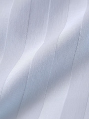 Early's of Witney Luxury Pure Sateen Stripe Goose Down And Feather White Pillow - Image 2 of 3