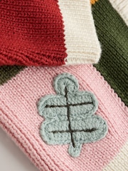 Patchwork Autumnal Crochet Baby Cardigan (0mths-2yrs) - Image 5 of 7