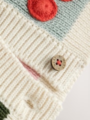 Patchwork Autumnal Crochet Baby Cardigan (0mths-2yrs) - Image 6 of 7