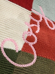 Patchwork Autumnal Crochet Baby Cardigan (0mths-2yrs) - Image 7 of 7