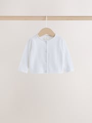 Pink and White Baby Cardigans 2 Pack (0mths-2yrs) - Image 5 of 8