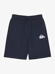 Quiksilver Navy Easy Day Logo Joggers Shorts - Image 1 of 2