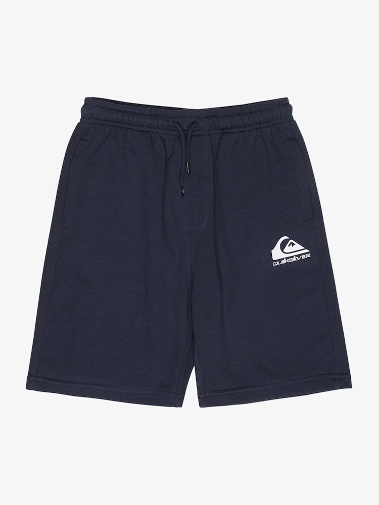Quiksilver Navy Easy Day Logo Joggers Shorts - Image 1 of 2