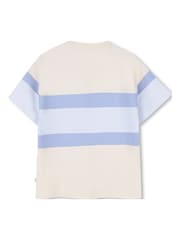 BOSS Logo Stripe Short Sleeve T-Shirt - Imaginea 3 din 4