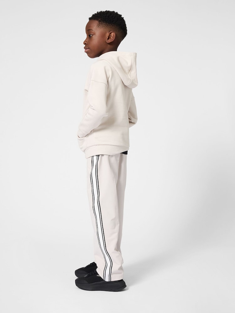 BOSS Cream Logo Pull Over Hoodie - Image 2 of 5 BOSS Cream Logo Pull Over Hoodie - Image 2 of 5