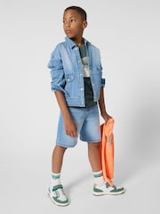 BOSS Green Shape Logo Crew Neck Short Sleeve T-Shirt - Image 1 of 5