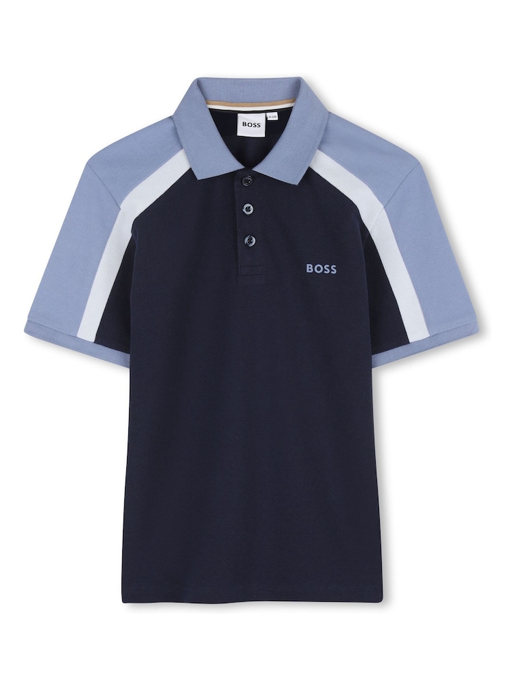 BOSS Logo Short Sleeve Polo Shirt - Imaginea 1 din 3
