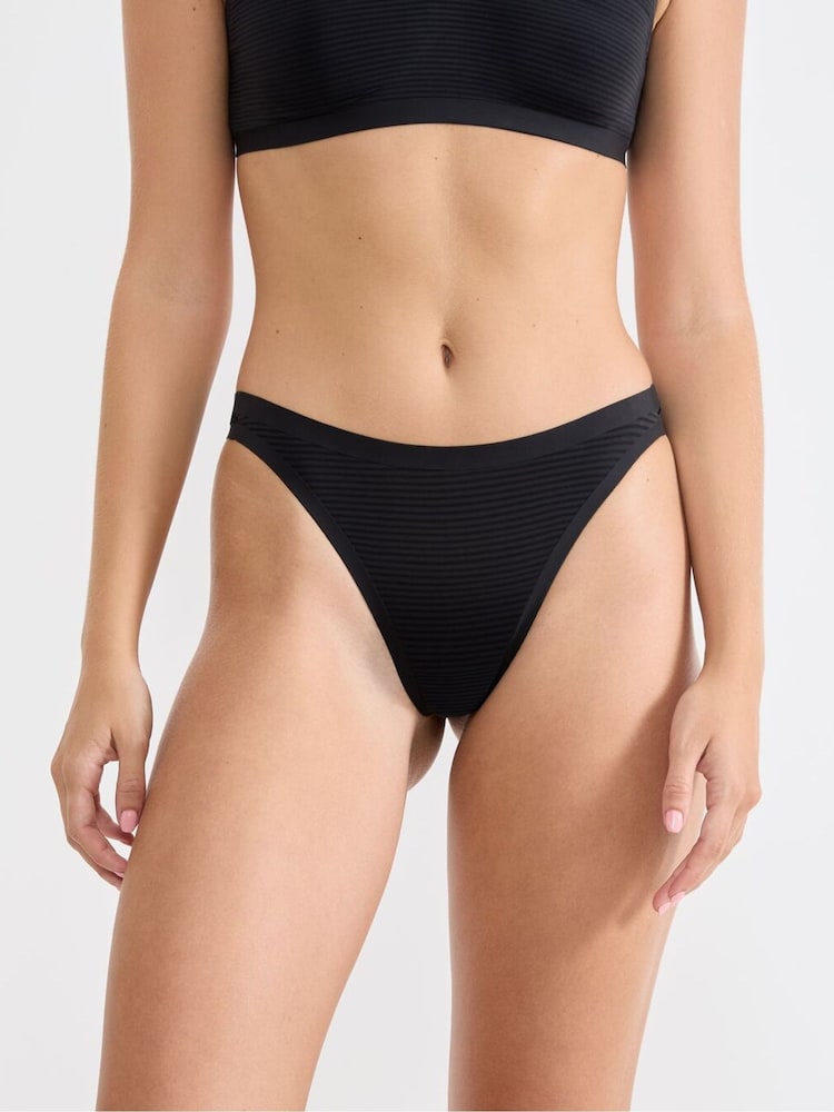 Sloggi Black Thong ZERO Feel Air Hipster Knickers - Image 1 of 6 Sloggi Black Thong ZERO Feel Air Hipster Knickers - Image 1 of 6