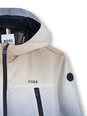 BOSS Logo Full Zip Hooded Jacket - Imaginea 6 din 6