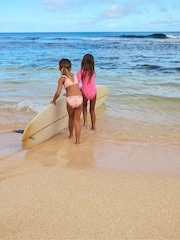 Roxy סט ביקיני ברלט בדוגמת משבצות, דגם TW - תמונה 4 מתוך 15