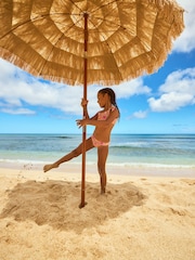 Roxy סט ביקיני ברלט בדוגמת משבצות, דגם TW - תמונה 8 מתוך 15